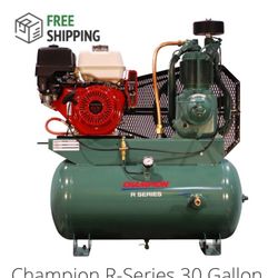 Champion R-Series 30 Gallon Air Compressor - Honda Motor