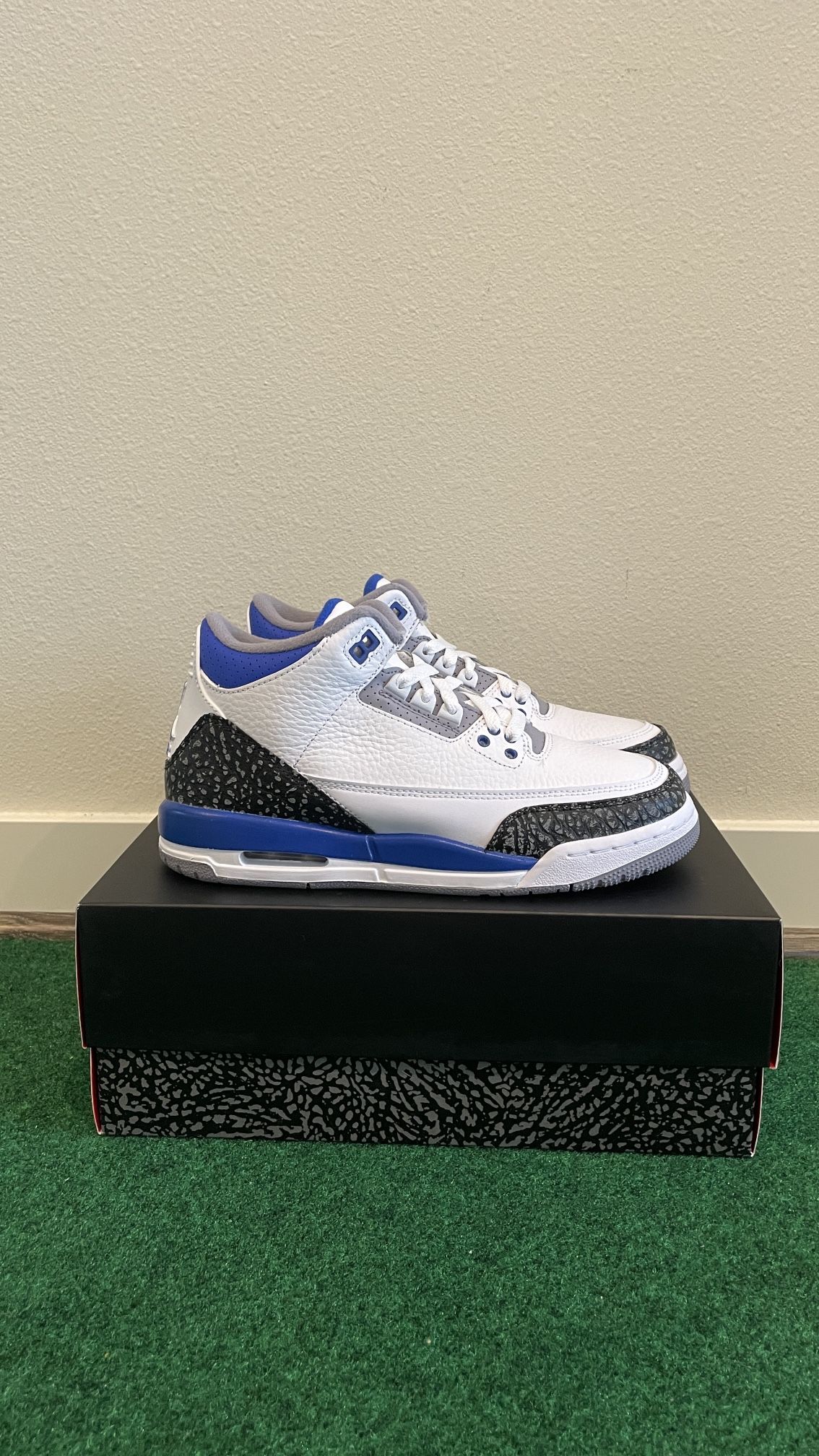 Jordan 3 Racer Blue GS 6.5Y Brand New