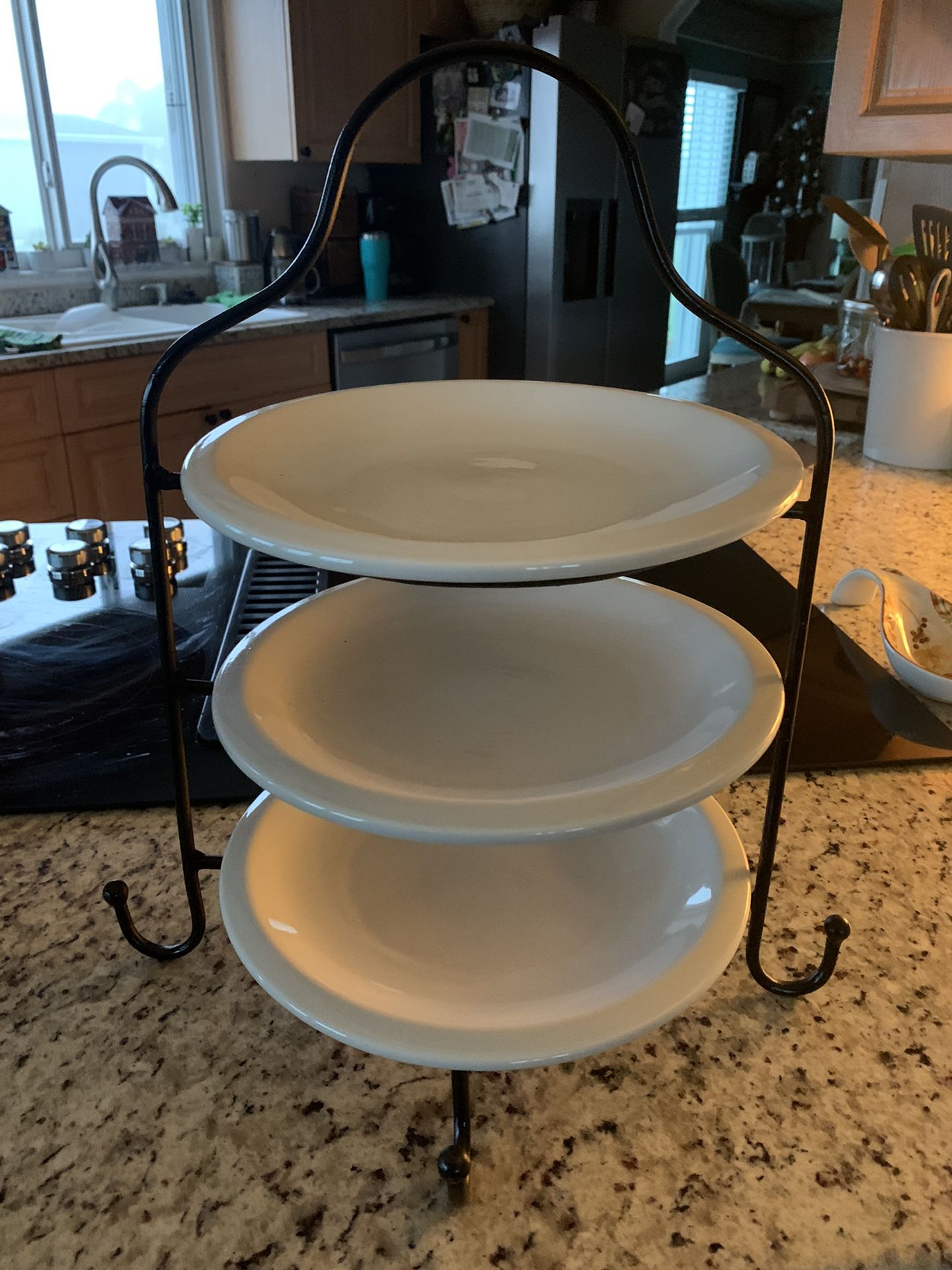 Pottery Barn Plate Stand