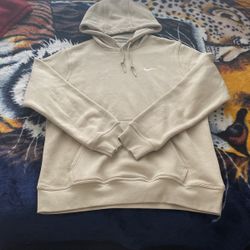 Cream/Beige Nike Hoodie