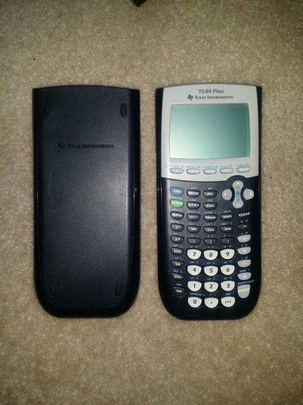 Ti 84 Plus Graphing Calculator Texas Instruments For Sale In Newark Nj Offerup