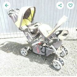 Child Double Stroller 