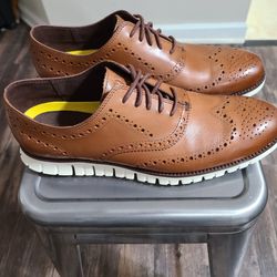 Cole Haan ZeroGrand Shoes Brown Size 12