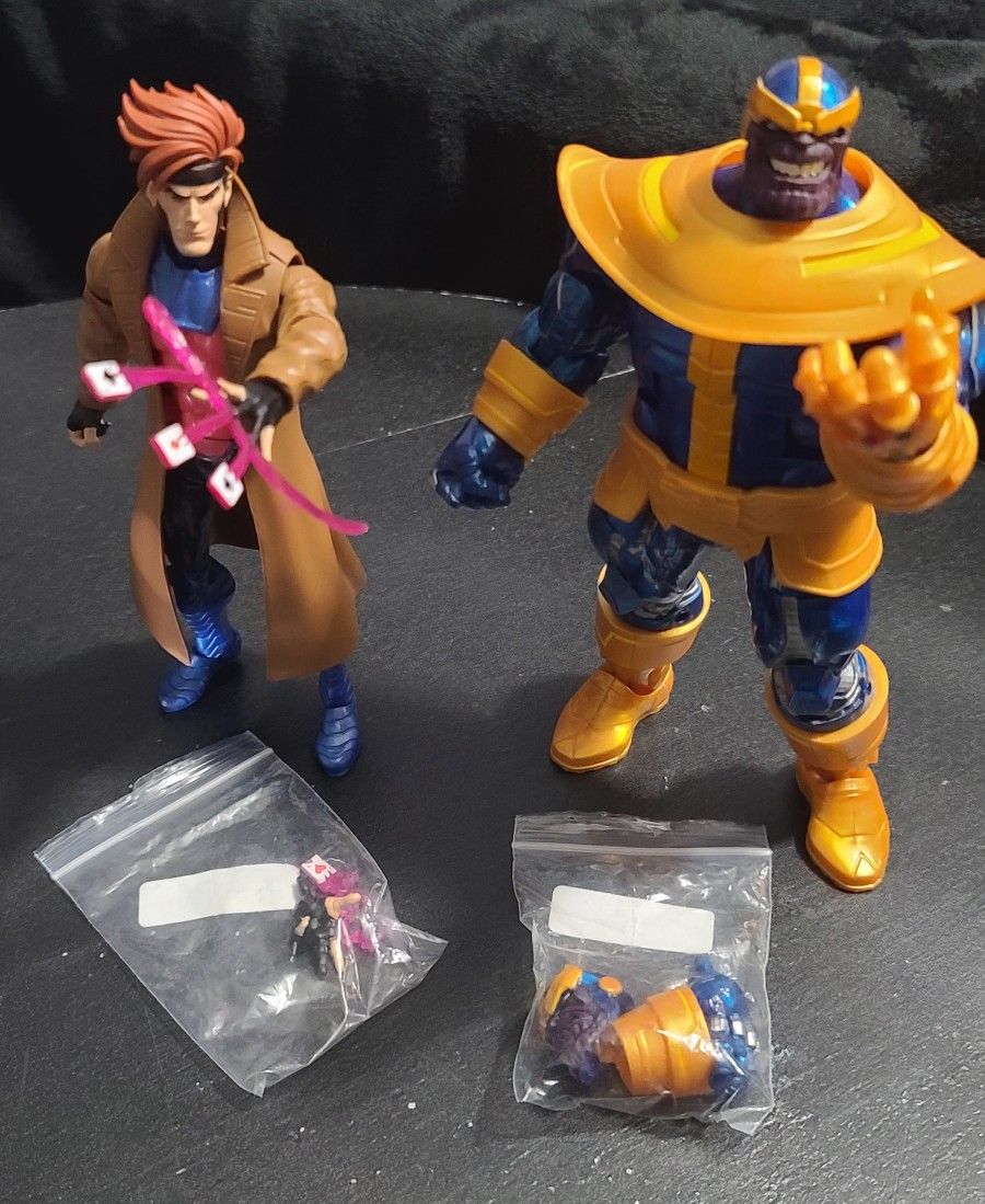 Marvel Legends Gambit And Thanos