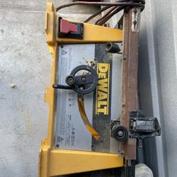 Dewalt Table Saw