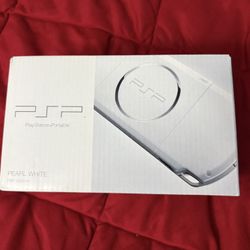 PSP 3000 Pearl White Cib 