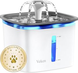 Brand New Modern Pet Drinking Water Fountain 2.8L (still sealed in box !)