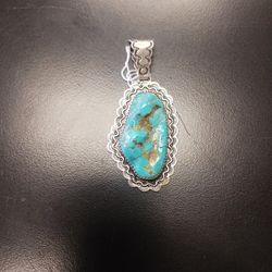 Turquoise Pendent 14.7 G
