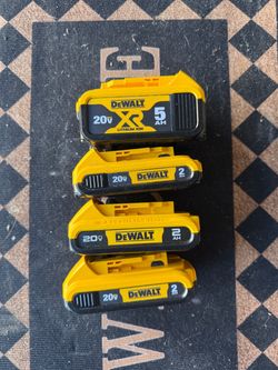 Dewalt batteries