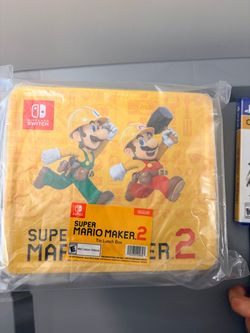 Super Mario Maker 2 Nintendo Switch Tin Lunch Box