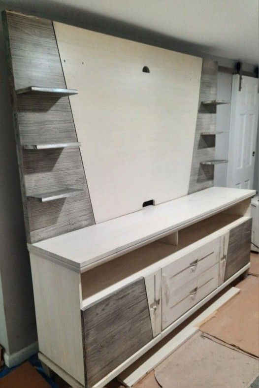 Entertainment Center And Dresser