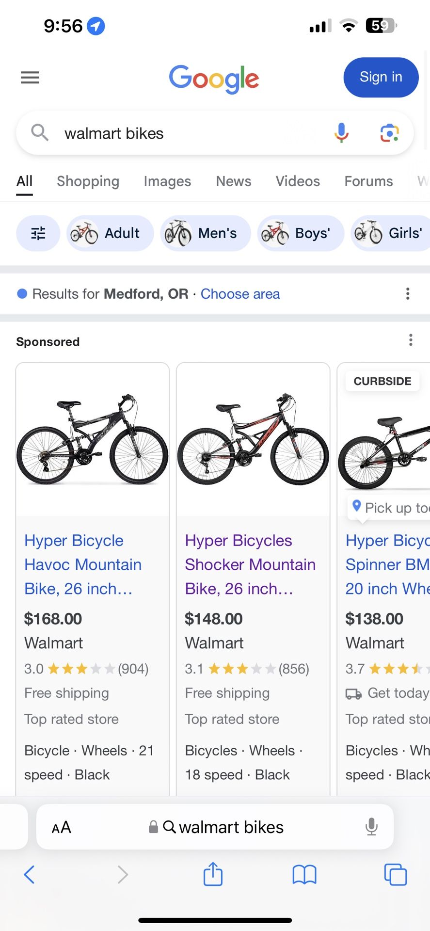Hyper Mountain Bike