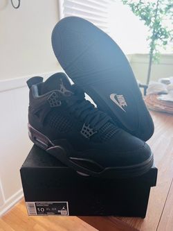 Jordan 4 “Black Cat” Sz 10