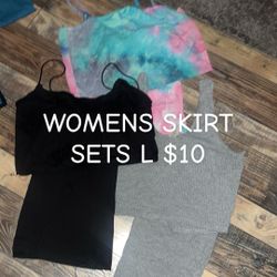 Women’s Skirt Sets L
