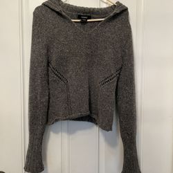 Super Cute Express Sweater, Size Small. Made With Rabbit Hair And Wool