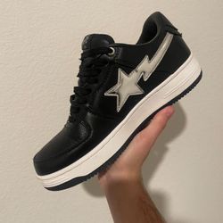 bape shoes black m2