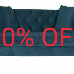 Safavieh Navy Loveseat