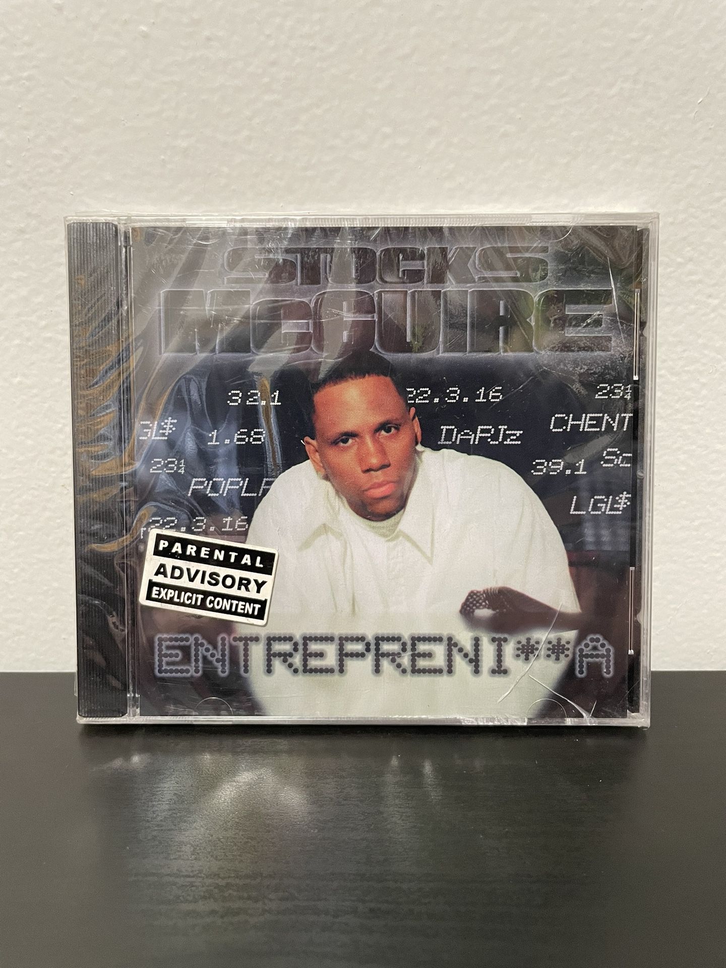Stocks McGuire Entrepreni**a CD Album NEW SEALED Hip Hop Rap Y2K 2000