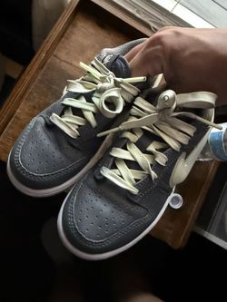 Green Glow/grey Nike Dunk 11c