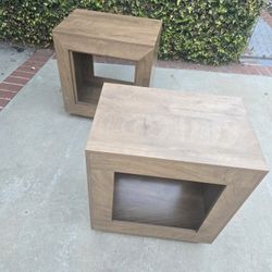 2 Nightstand Or 2 Side End Tables