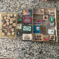 Rubber Stamps And Ink