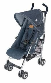 Maclaren Quest Denim Umbrella Single Seat Stroller