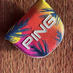 PING Electric Sunset Mallet Putter Cover
