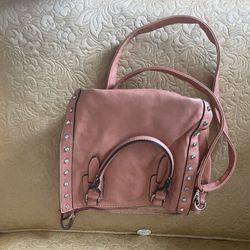 Peachy Tan Purse 