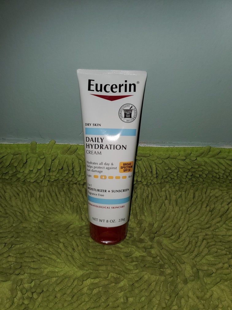 Eucerin 8oz Daily Hydration Cream 2in1