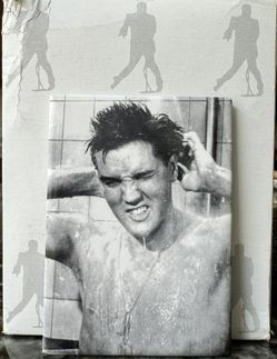 Elvis Presley Rare Shower MAGNET
