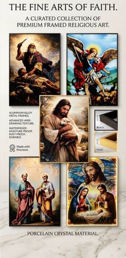 Premium Framed Religious Art Prints