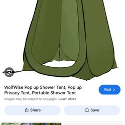 Wolfwise Shower Tent