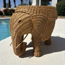 Extremely Rare Elephant Side Table 