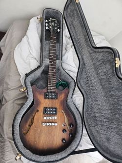 Ibanez Artcore AS53 Semi-Hollow Electric Guitar w/ Hard Case, Amp & Cable