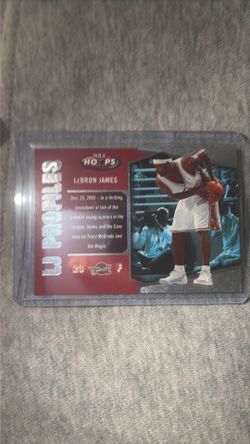 LeBron James card. Best offer