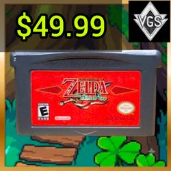 Zelda The Minish Cap GBA Game Boy Advance Cartridge Only Nintendo 2005