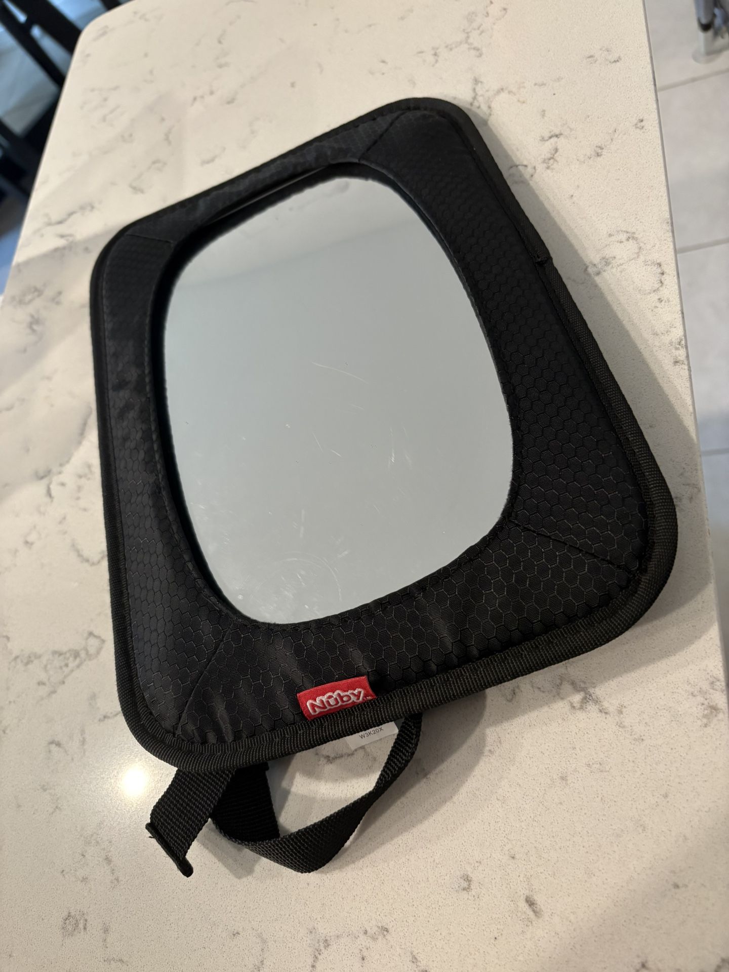 Rear view baby mirror. 