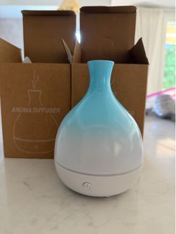 New USB Aroma Diffuser 100ml Essential Oil Diffuser with LED Light