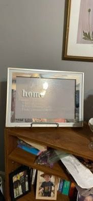 Framed Glass Portrait