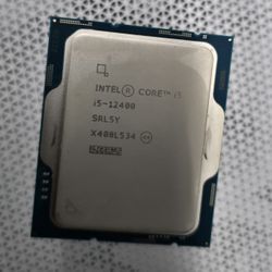Used Intel 12th Gen i5 12400 6-Core CPU