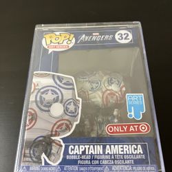 Funko Pop Art Series Captain America