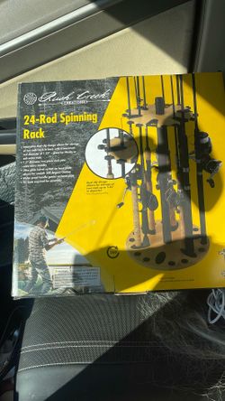 24 Rod Spinning Rack