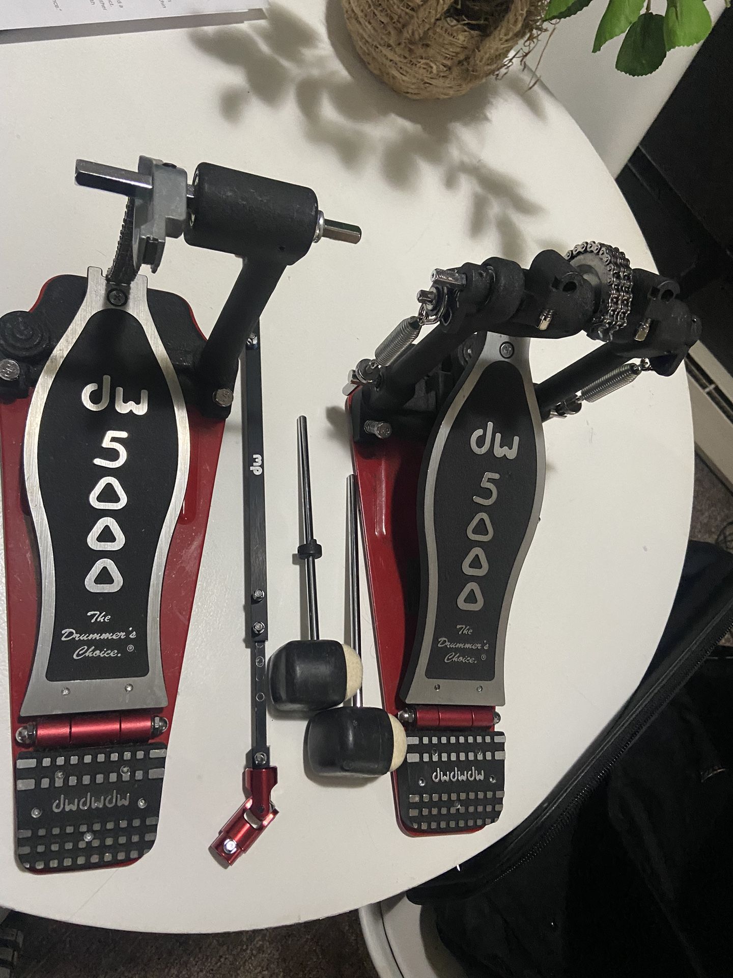 DW Double Pedal 5000