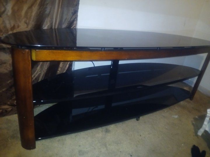 Glass Tv Stand