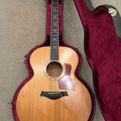 Vintage Taylor 615E Jumbo Acoustic-Electric Guitar Natural