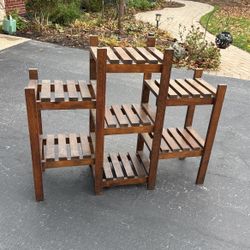 Vintage Wooden Shelves 