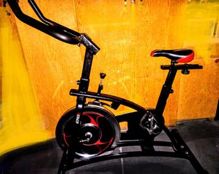ERG Indoor Cycling, Adjustable Air Resistance Stability Spin Bike