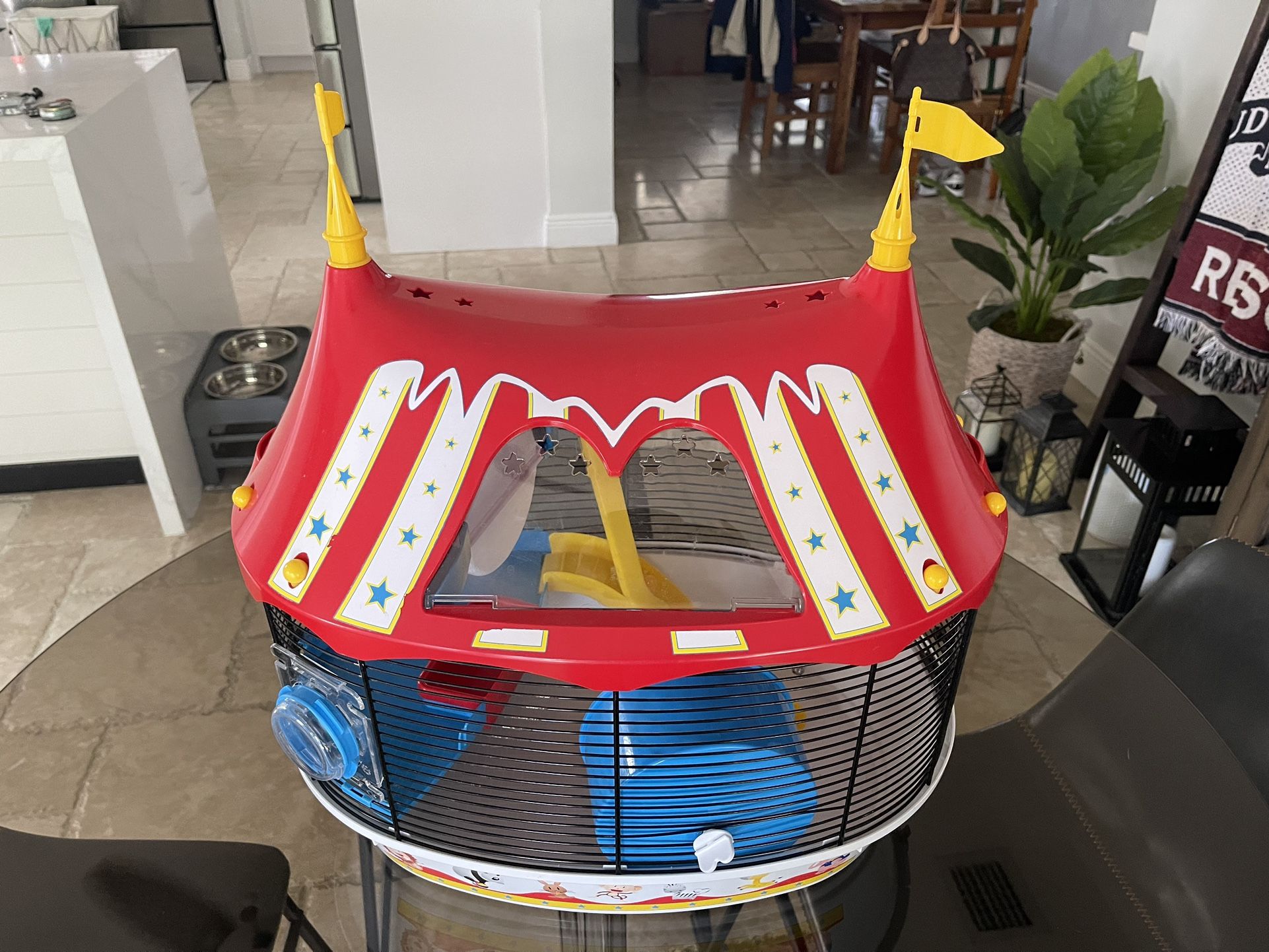 Fun Hamster Big Top Circus cage w/ Water dispenser