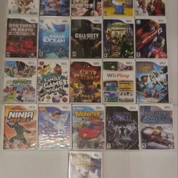 Nintendo Wii Games *Read Description*