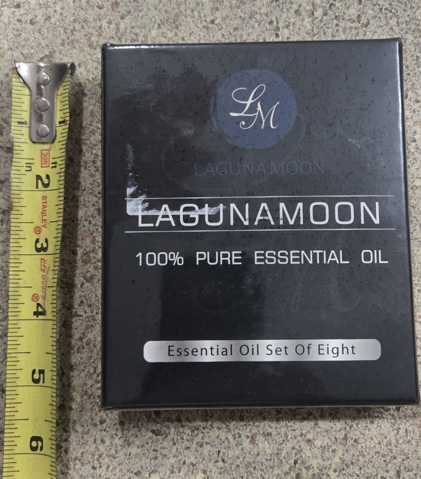 Lagunamoon 100% Pure Essential Oil, an Essential Oil Set of Eight Therapeutic Grade
